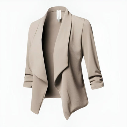 Amara | Blazer Élégant Ouvert Sur Le Devant Pour Femme