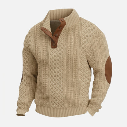 Chemise homme coton printemps automne chemise homme manches longues col montant