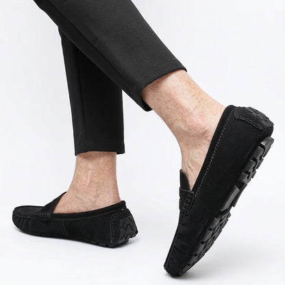 Mocassins homme cuir été mocassins homme slip-on chaussures conduite homme