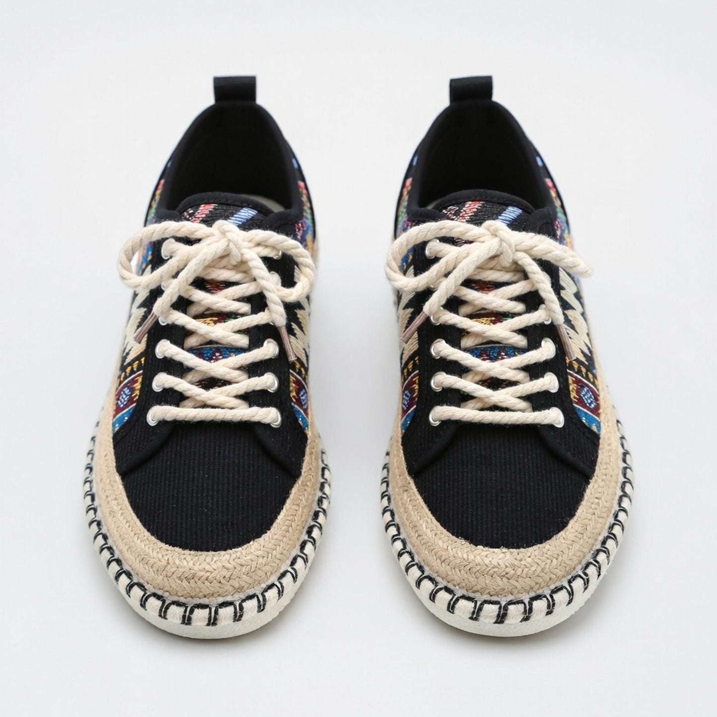 Espadrilles homme en coton style bohème respirant pour été