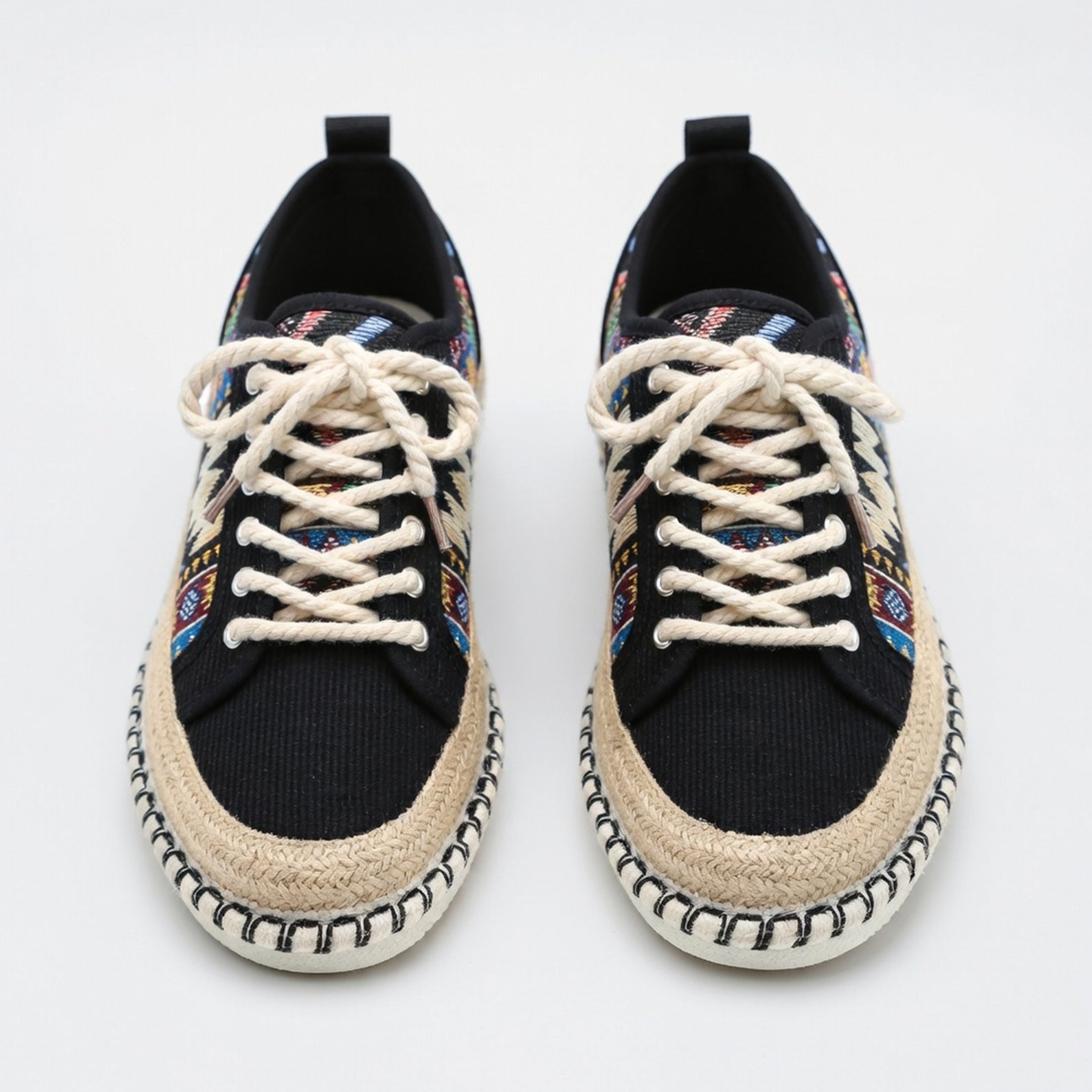 Espadrilles homme en coton style bohème respirant pour été