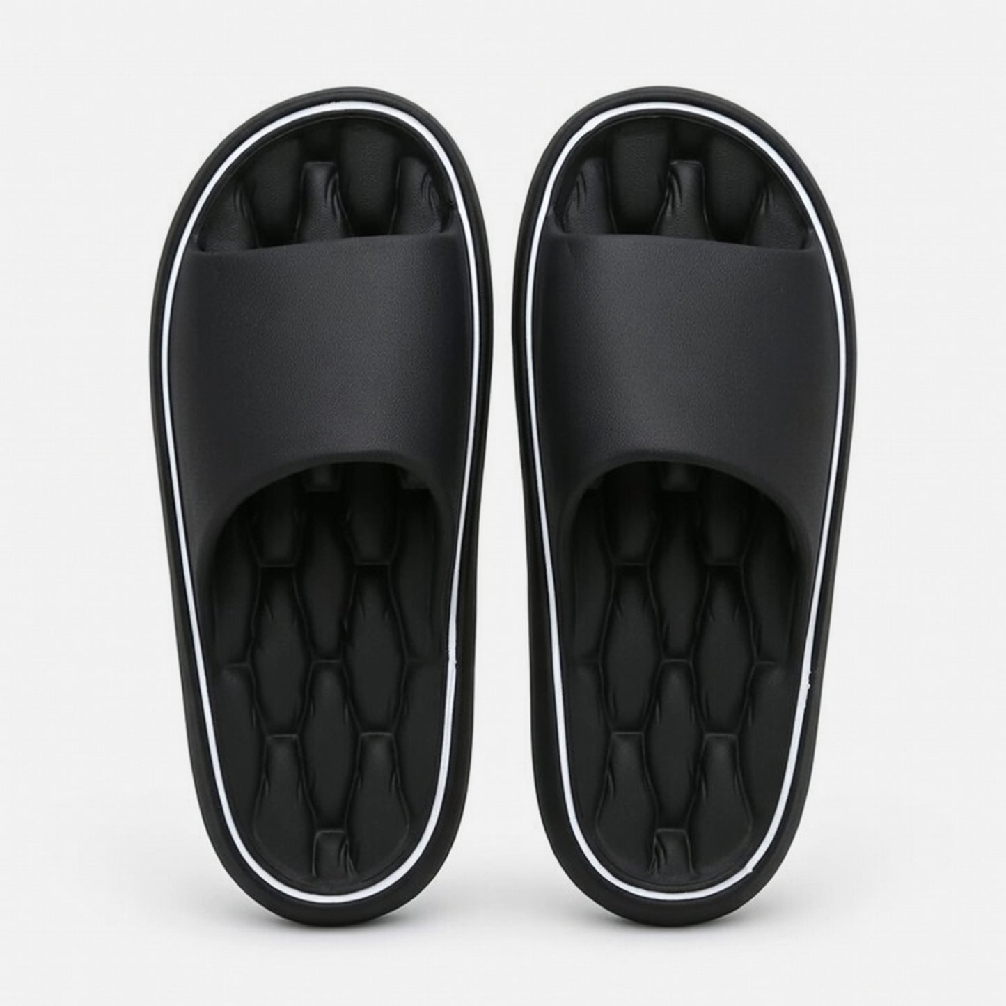 Chaussons unisex coton été chaussons maison antidérapants confort intérieur