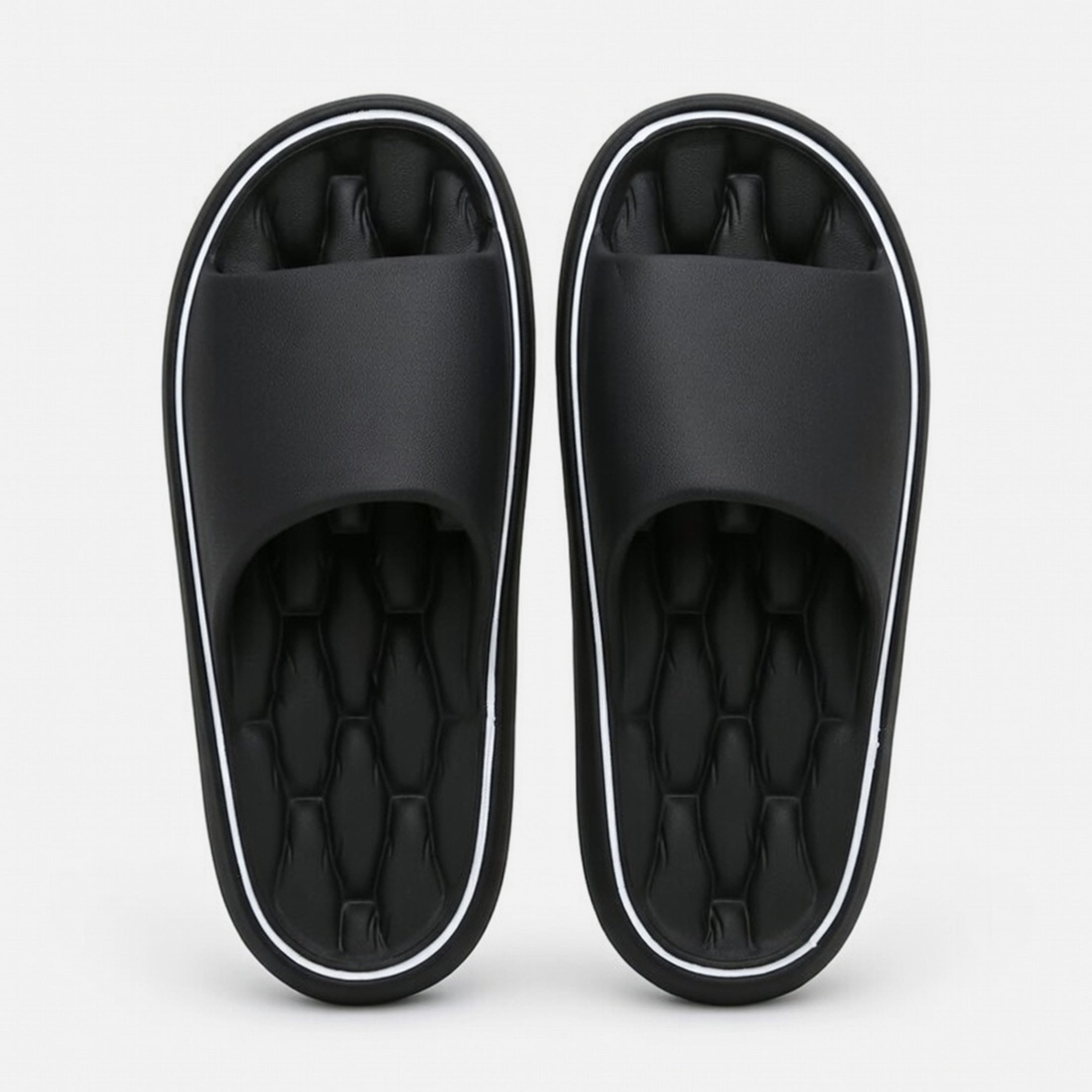 Chaussons unisex coton été chaussons maison antidérapants confort intérieur