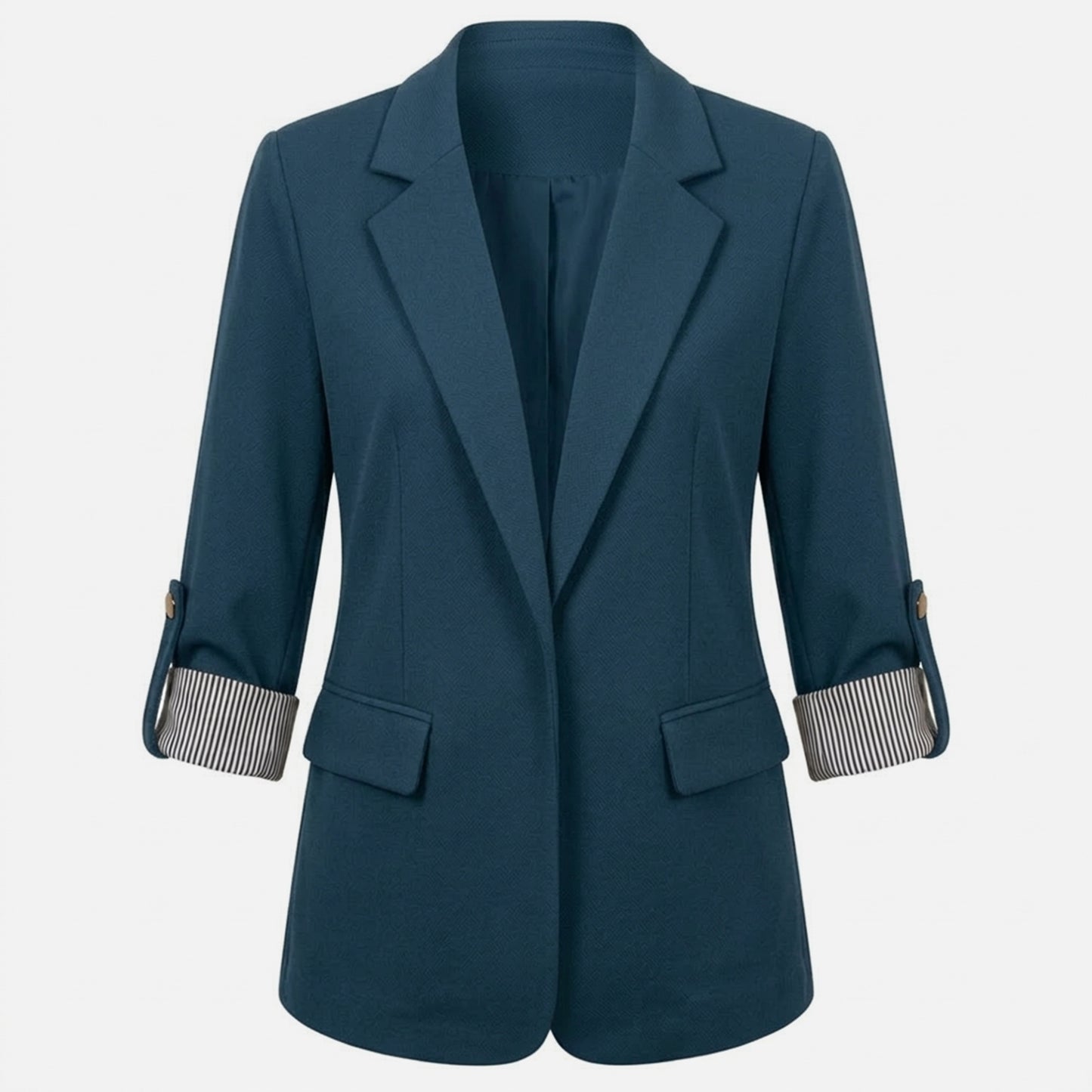 Blazer femme coton printemps automne veste blazer femme élégante