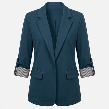 Blazer femme coton printemps automne veste blazer femme élégante