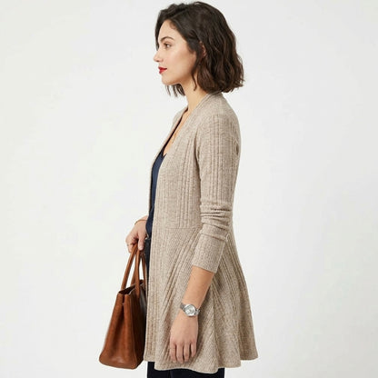 Cardigan femme coton printemps automne gilet femme tricot casual