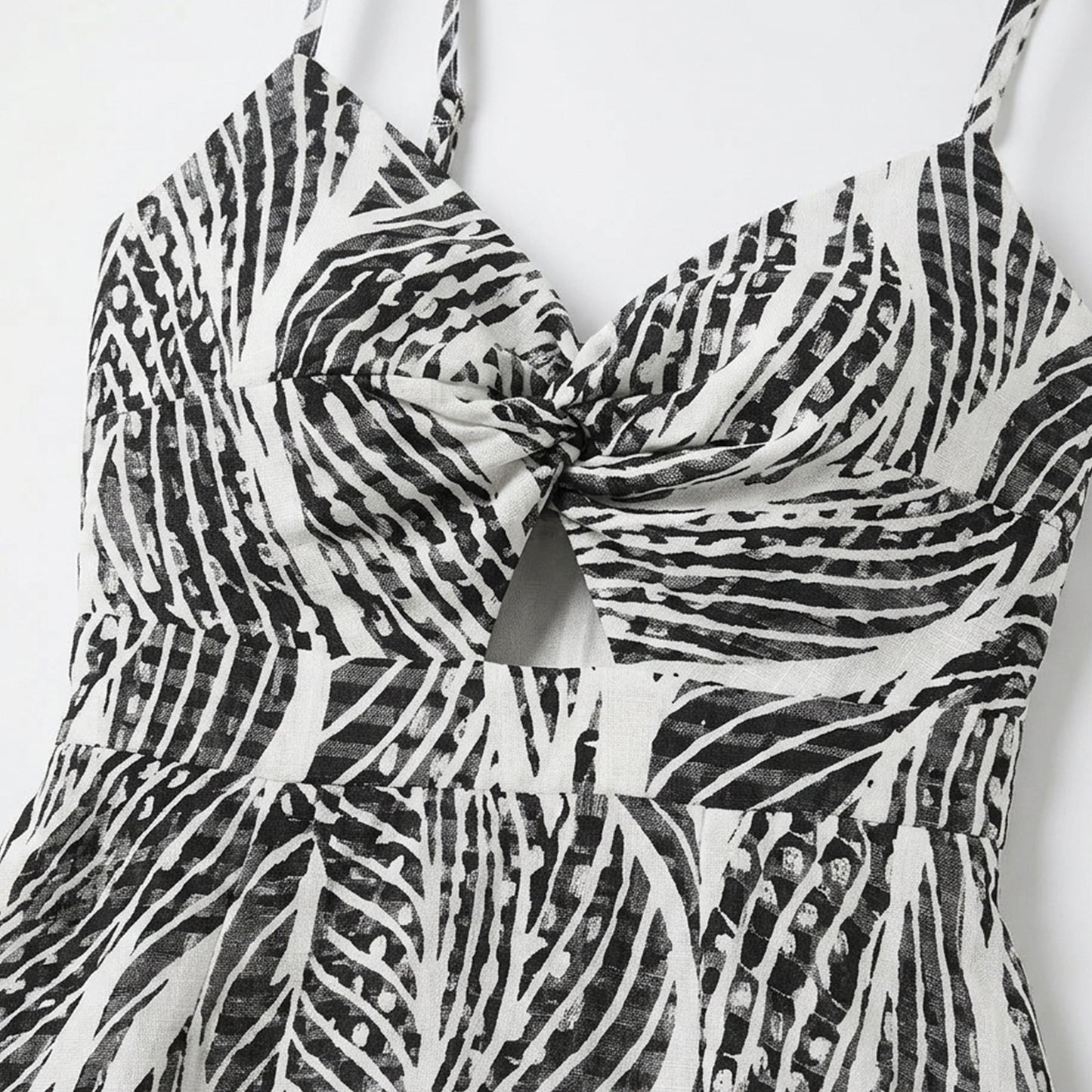 Robe longue femme en coton col V été robe de plage vacances