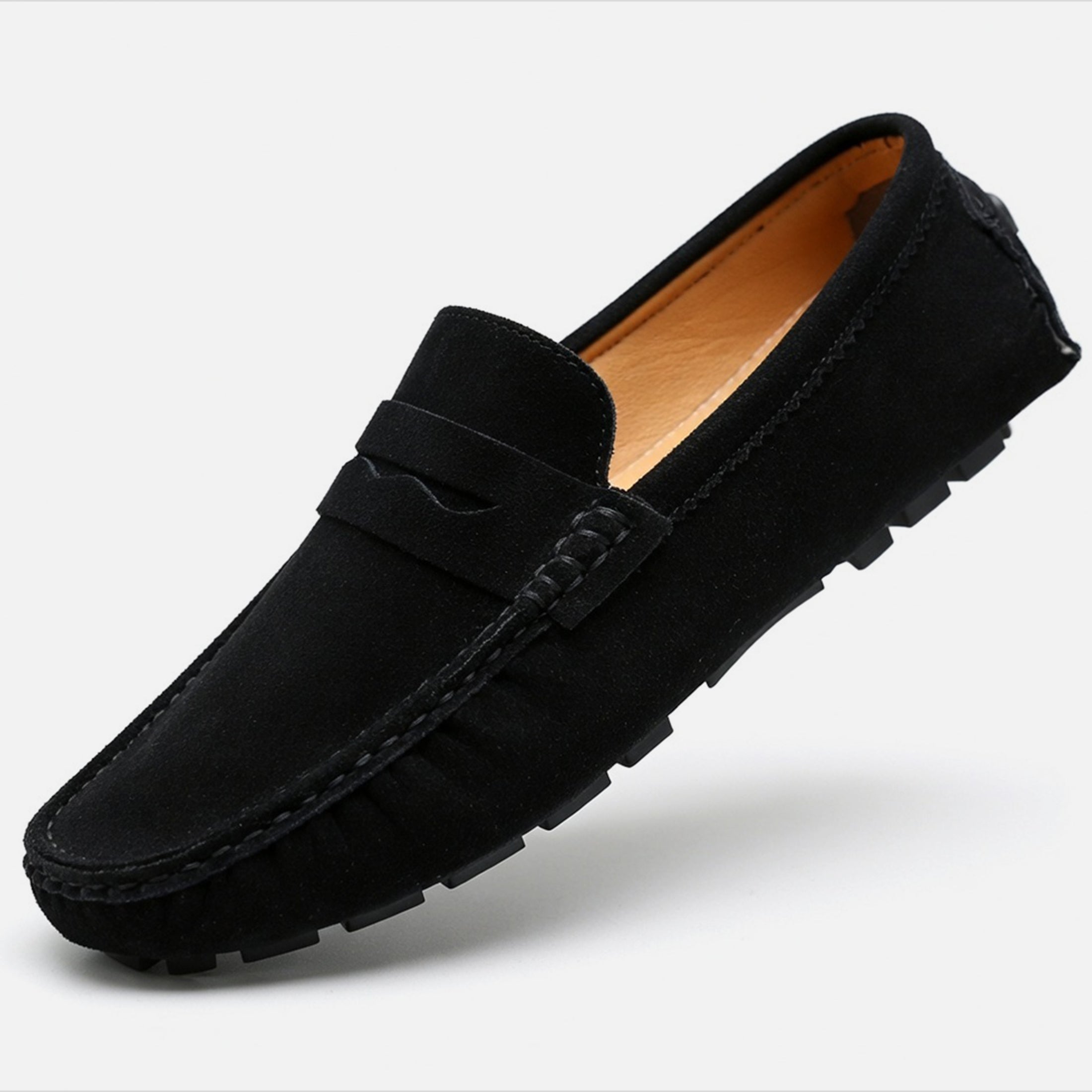 Mocassins homme cuir été mocassins homme slip-on chaussures conduite homme