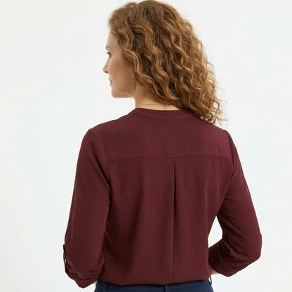 Chemisier femme coton manches courtes pour l’été