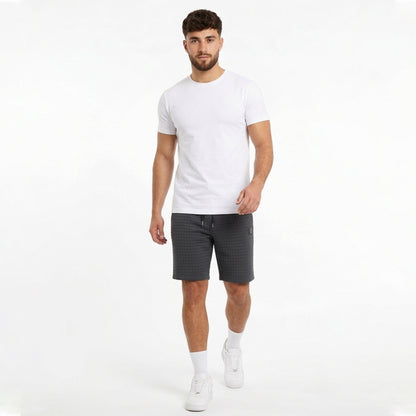 Short homme coton été confortable coupe décontractée pantalon court sportif