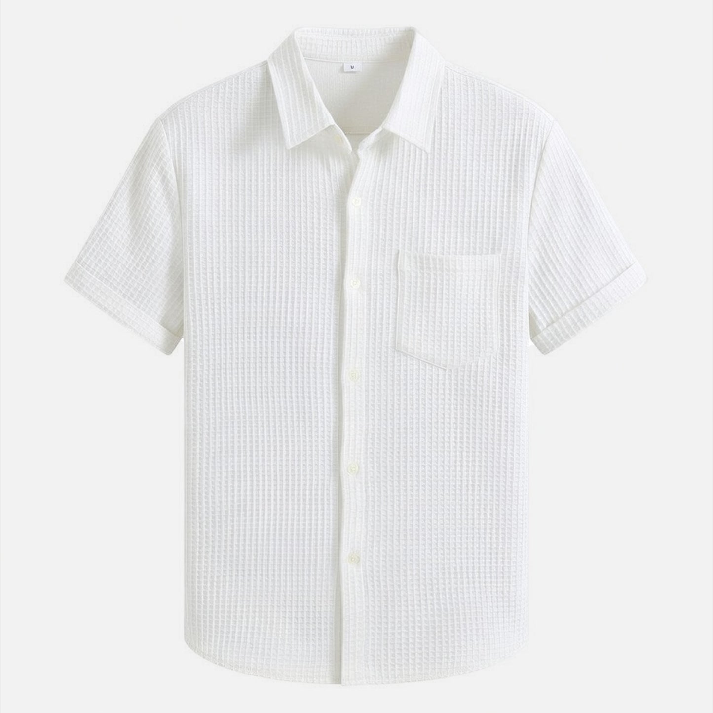 Chemise manches courtes en coton pour le printemps été