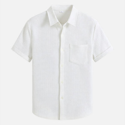 Chemise manches courtes en coton pour le printemps été