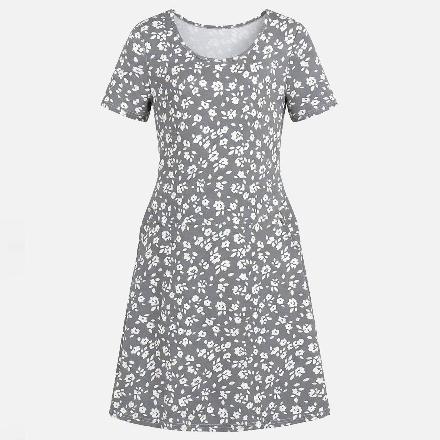 Robe femme coton fleurie été bohème robe vacances fluide élégante