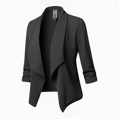 Amara | Blazer Élégant Ouvert Sur Le Devant Pour Femme