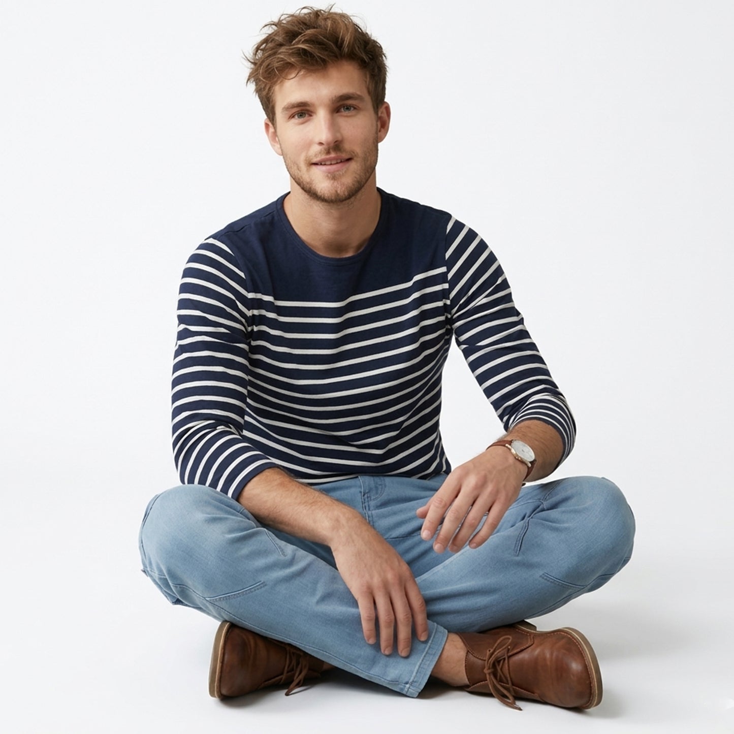 Jean homme coton denim printemps automne jean slim homme pantalon denim casual