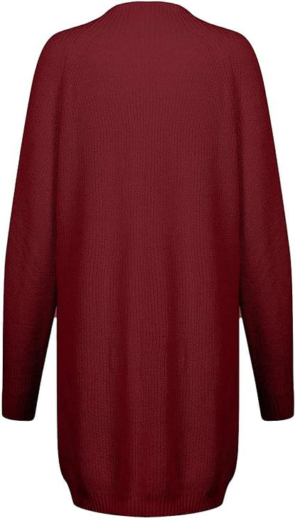 Robe Tricotée Pour L'hiver | Col Roulé