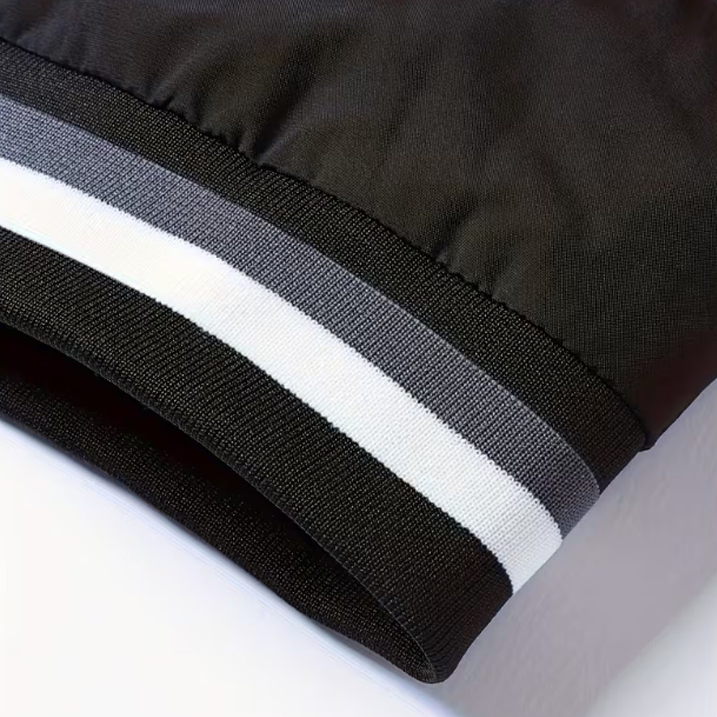 Veste homme col baseball en coton léger pour le printemps et l’automne