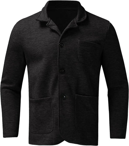 Blazer Classique Avec Poches Pour Homme | Fermeture Boutonnée