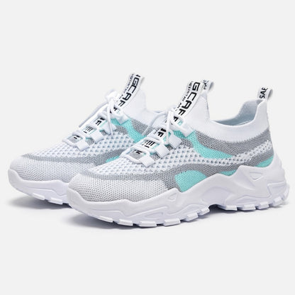 Baskets femme mesh été sneakers femme respirantes chaussures running plateforme