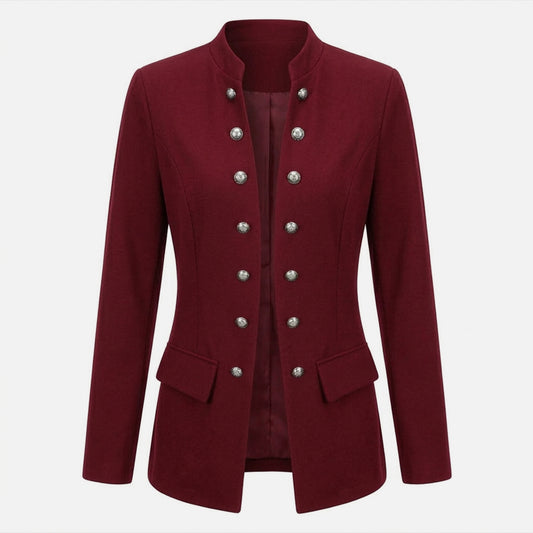 Blazer femme coton été veste blazer femme tailleur élégant