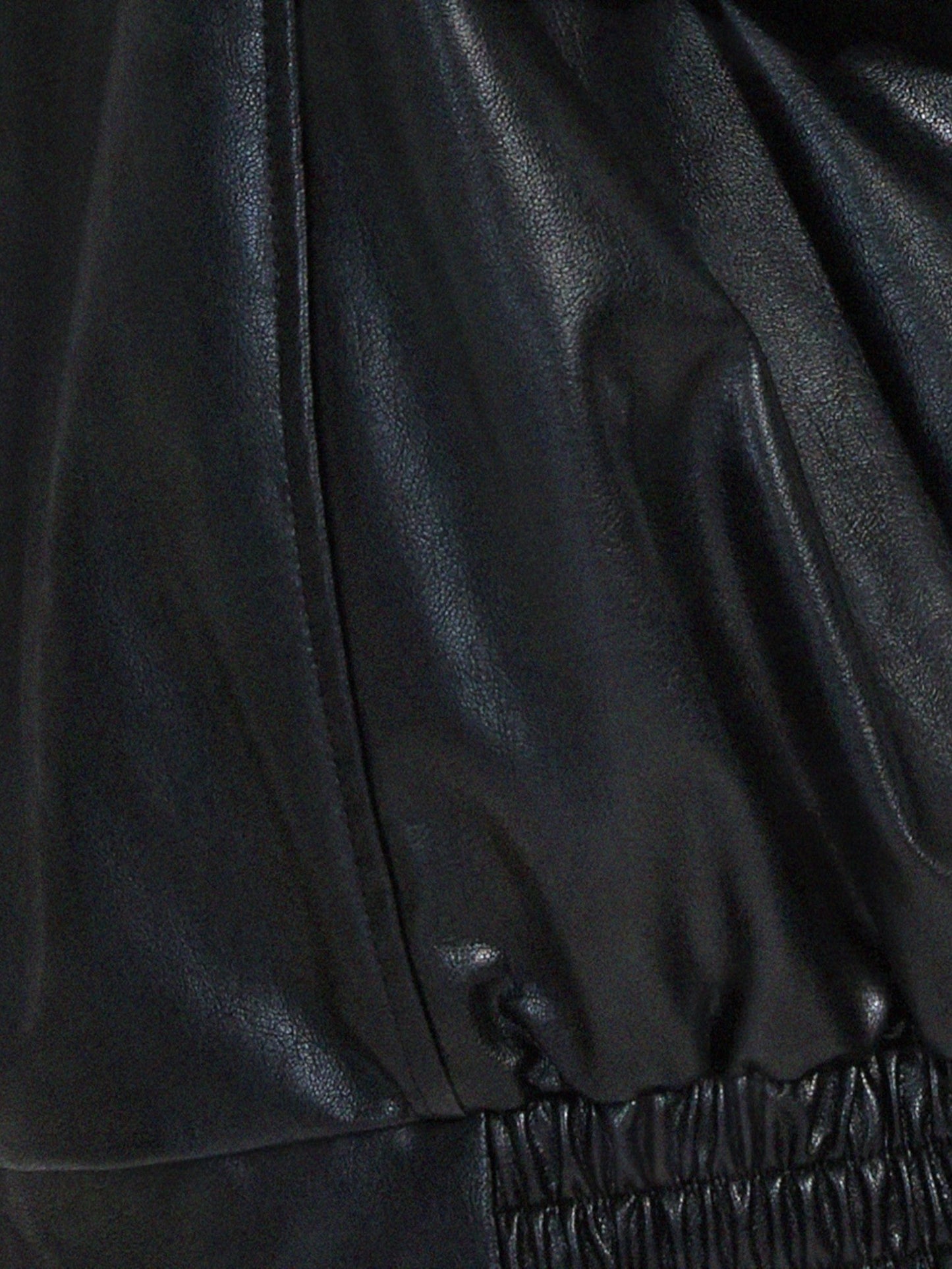 Estelle | Veste En Cuir Oversize Pour Femme