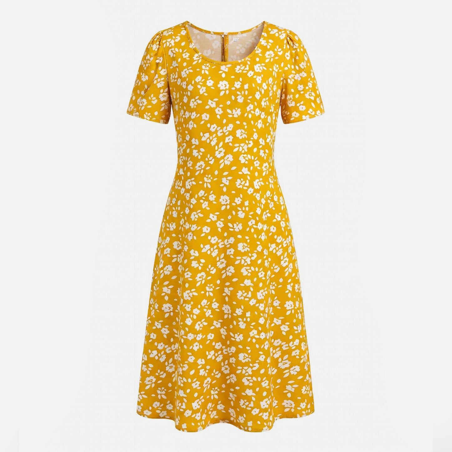 Robe femme coton fleurie été bohème robe vacances fluide élégante