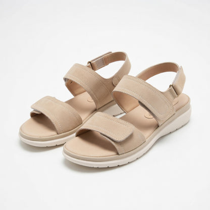Sandales femme cuir printemps été confort semelle soutien voûte plantaire