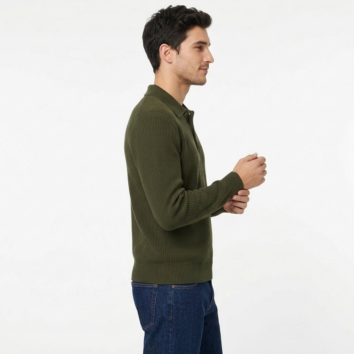 Polo homme maille coton été polo manches courtes style casual élégant