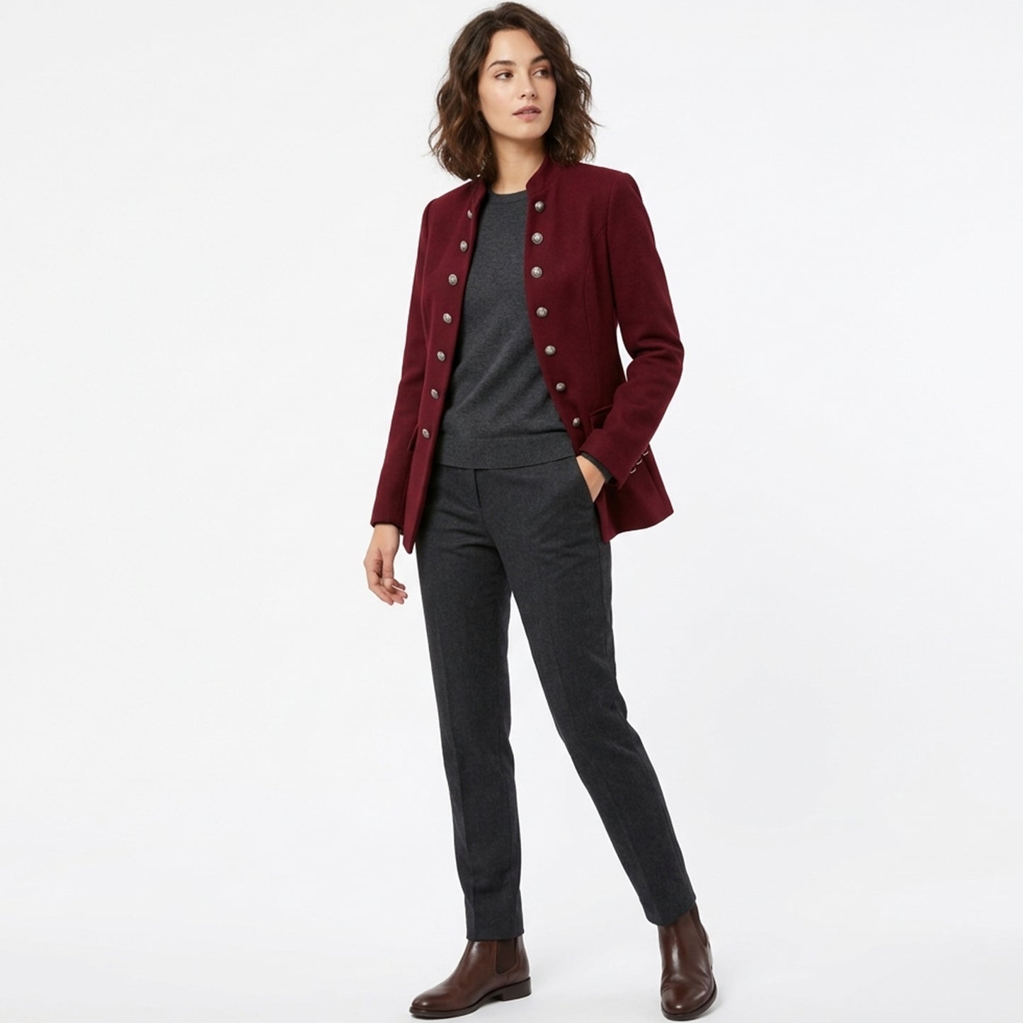 Blazer femme coton été veste blazer femme tailleur élégant