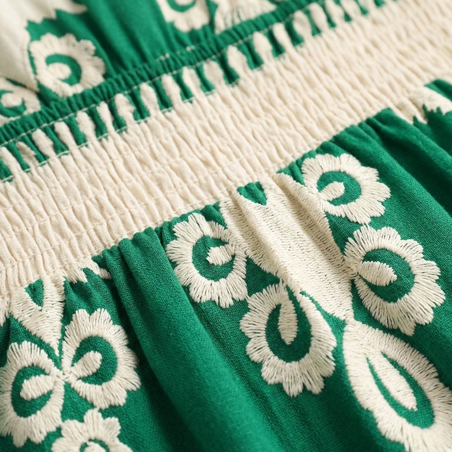 Robe trapèze femme en coton léger pour le printemps