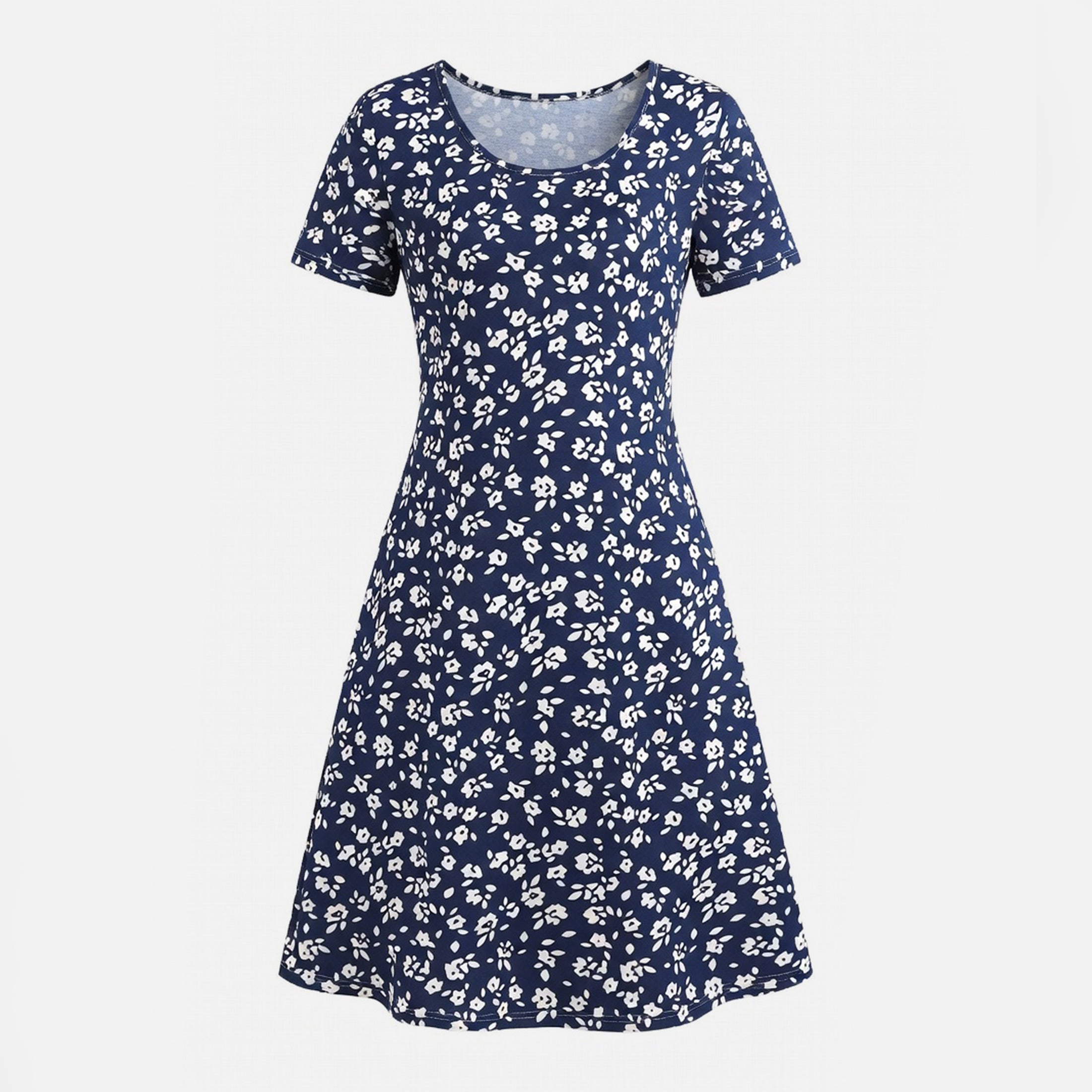 Robe femme coton fleurie été bohème robe vacances fluide élégante