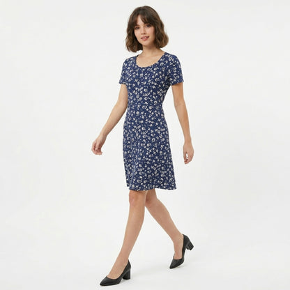 Robe femme coton fleurie été bohème robe vacances fluide élégante