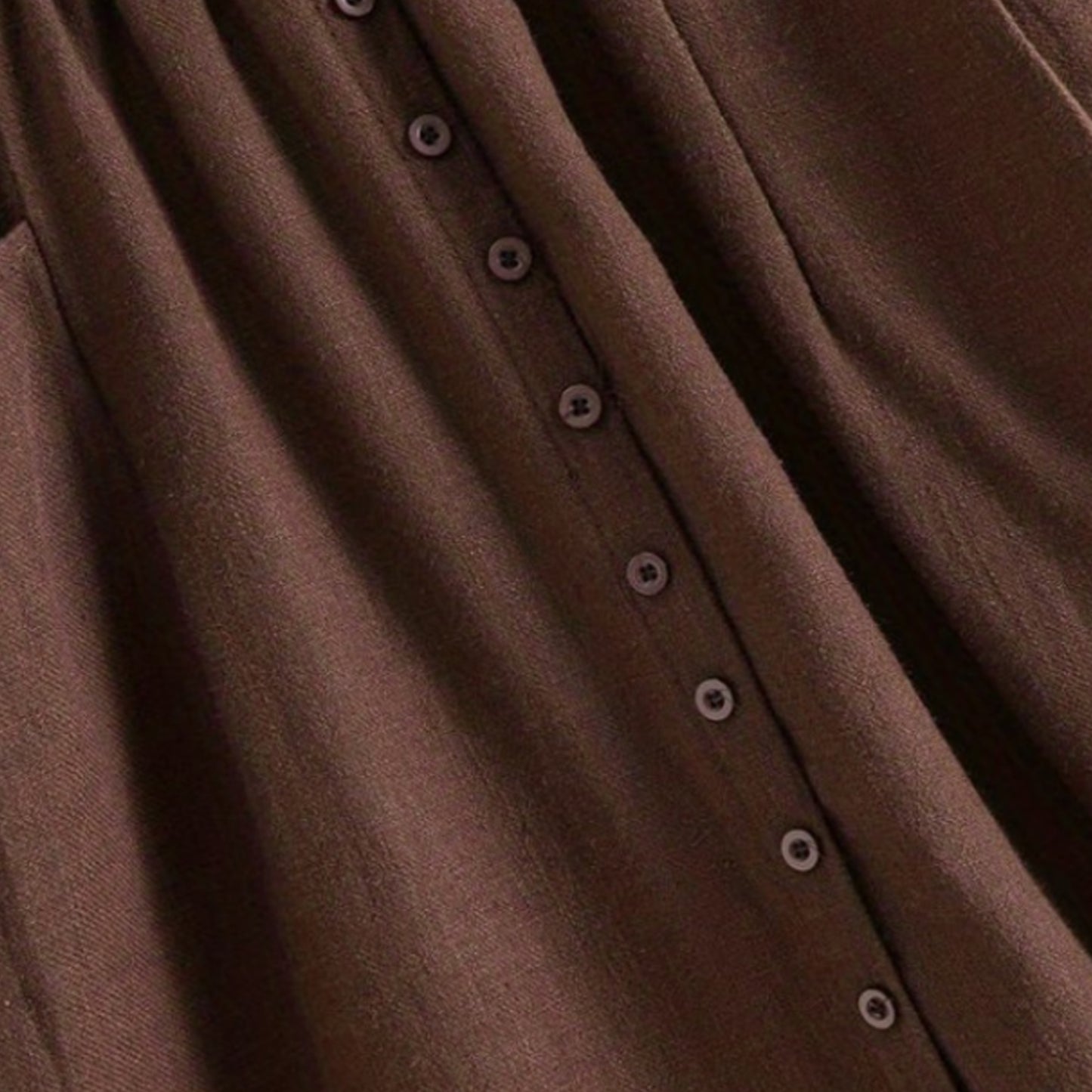 Jupe femme lin printemps été ample vintage décontractée légère
