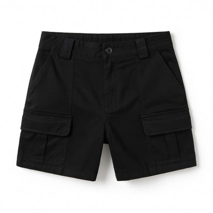 Short cargo femme coton taille haute été short décontracté femme cargo
