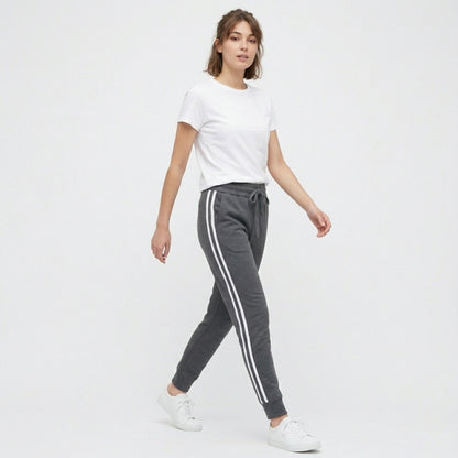 Pantalon de sport femme taille haute coton printemps été legging fitness