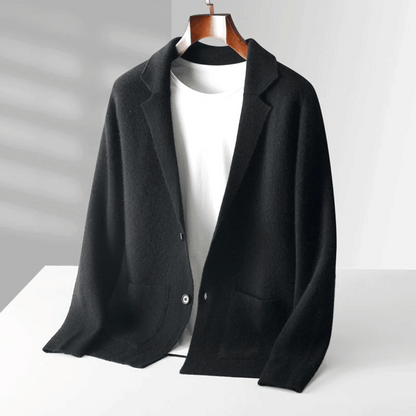 Cardigan En Maille Unie À Manches Longues Pour Femme | Hiver