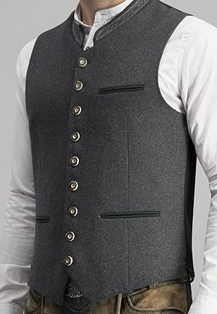Gilet Boutonné Sans Manches Pour Homme | Tendance