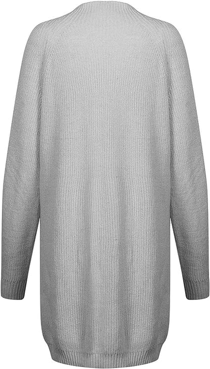 Robe Tricotée Pour L'hiver | Col Roulé