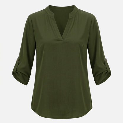 Chemisier femme coton manches courtes pour l’été