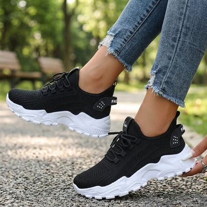 Baskets femme cuir été sneakers femme slip-on chaussures femme sport casual