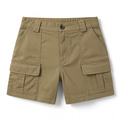 Short cargo femme coton taille haute été short décontracté femme cargo