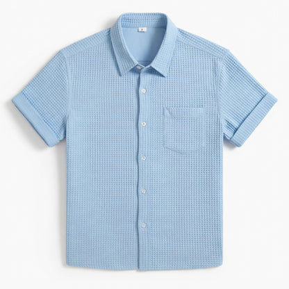 Chemise manches courtes en coton pour le printemps été