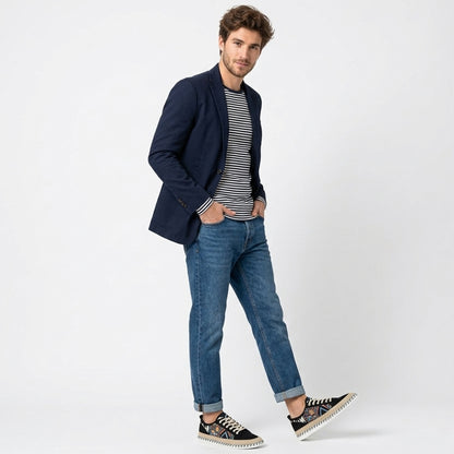 Espadrilles homme en coton style bohème respirant pour été