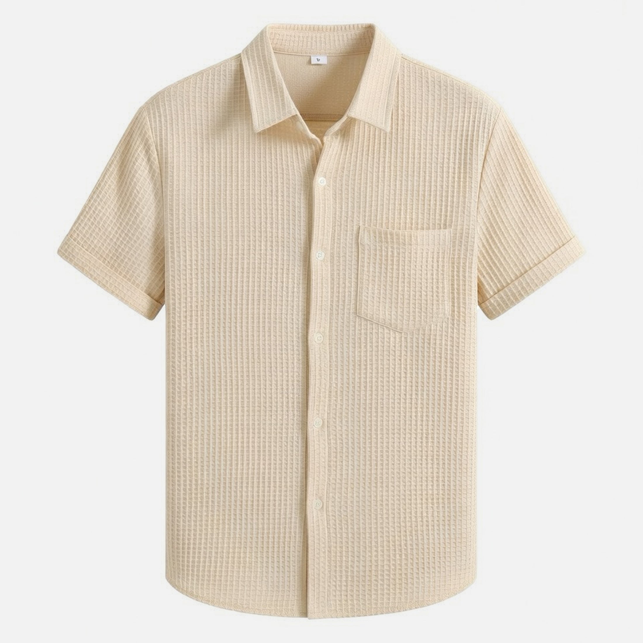 Chemise manches courtes en coton pour le printemps été