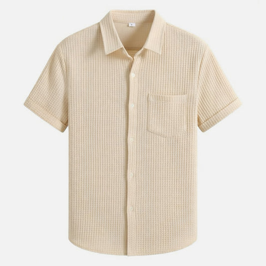 Chemise manches courtes en coton pour le printemps été