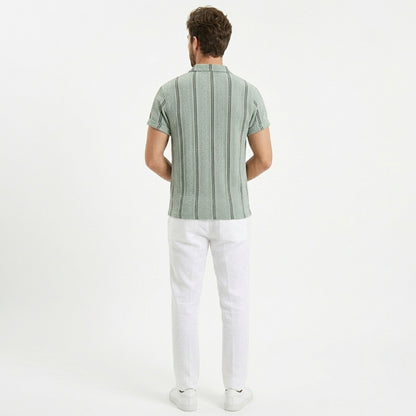 Chemise homme coton printemps été casual mode élégante régulière