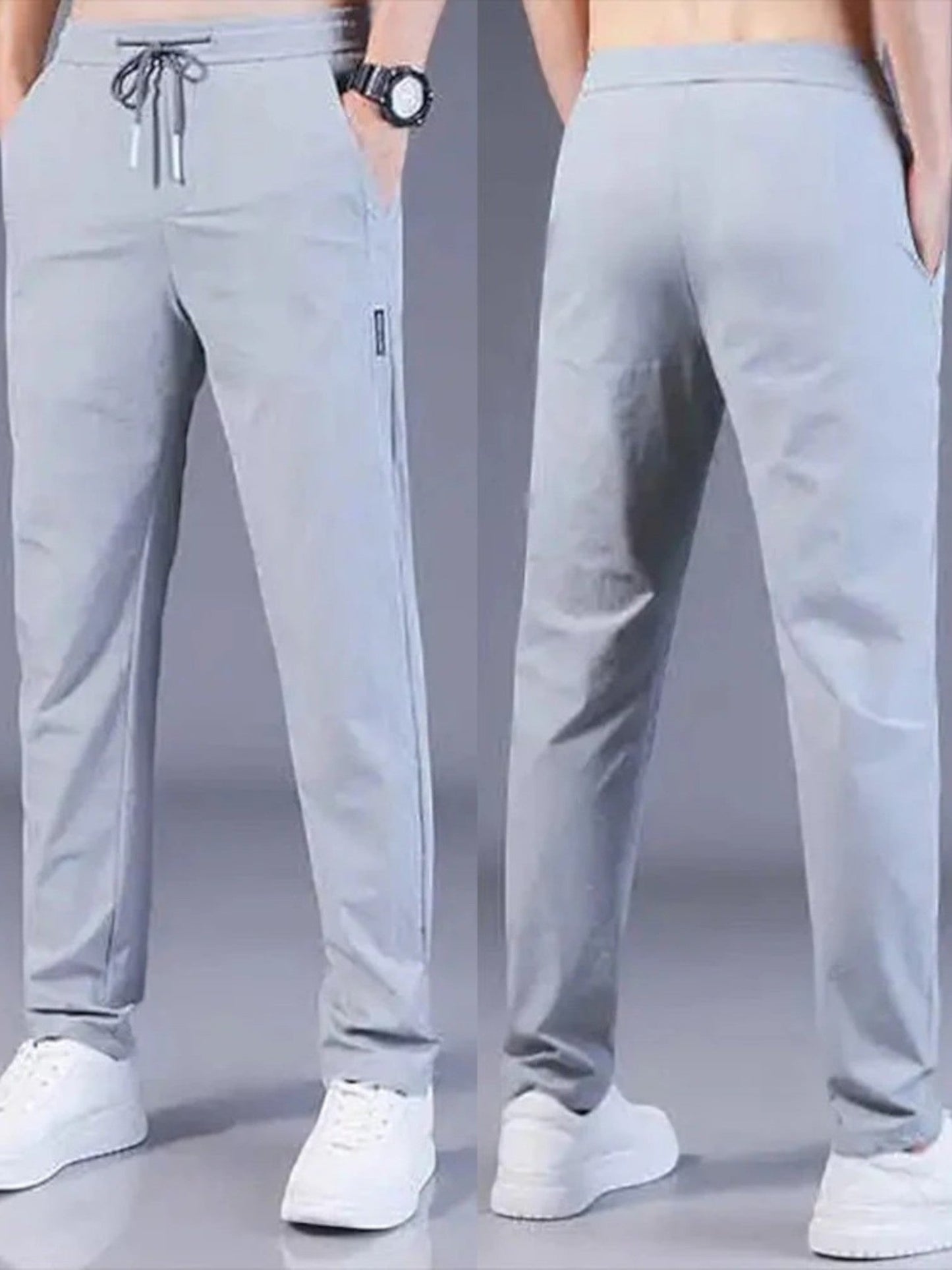 Tobias | Pantalon Décontracté Extensible Pour Homme | Long