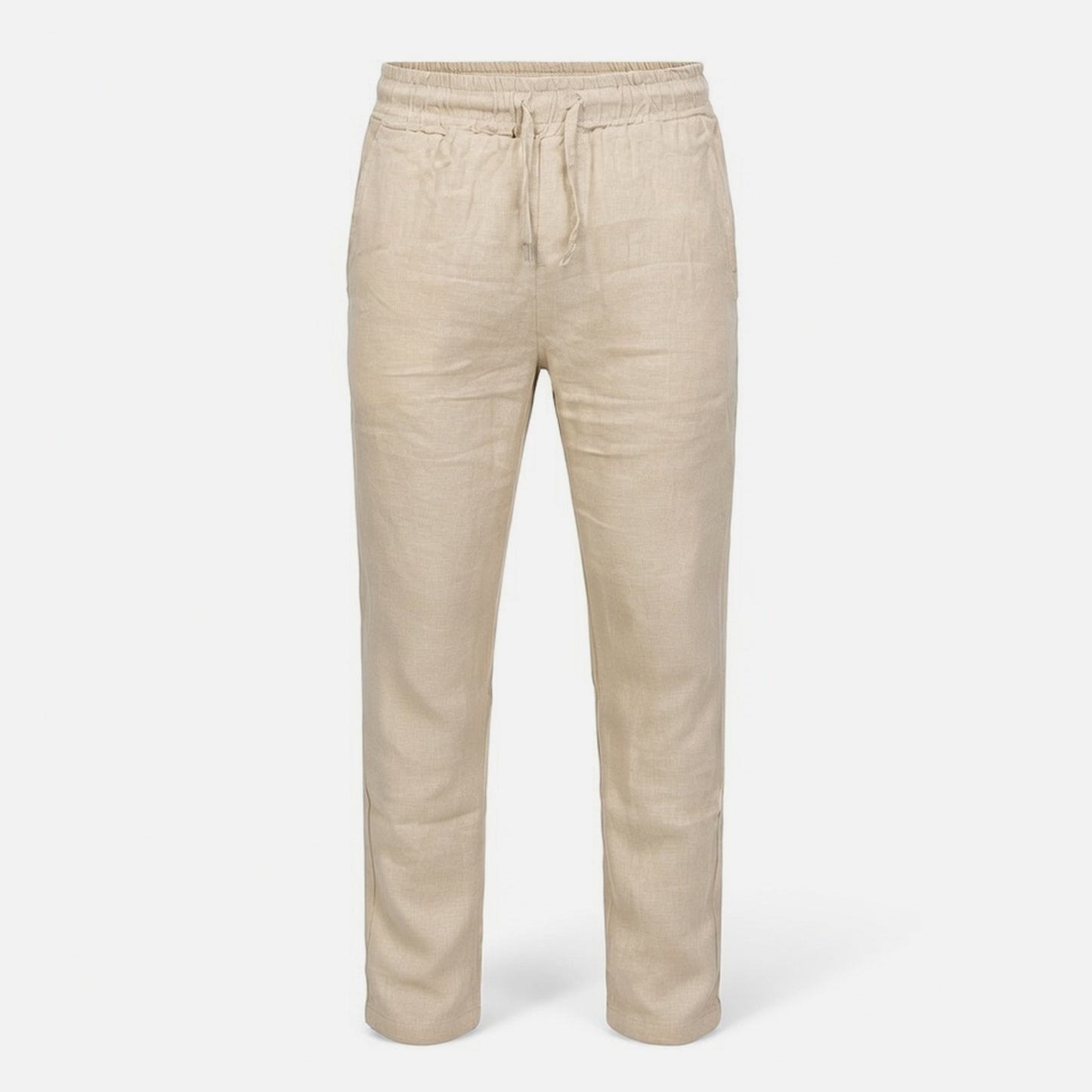 Pantalon homme coton été pantalon casual homme coupe droite pantalon sport homme