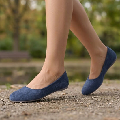 Ballerines femme cuir printemps chaussures plates femme