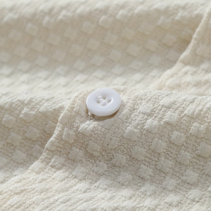 Chemise manches courtes en coton pour le printemps été